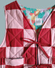 kamizelki damskie Pikowana kamizelka patchwork szachownica - roz. M 1