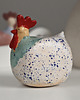 ozdoby wielkanocne Ceramiczna  kura wielkanocna 6