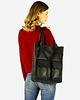 torby XXL Torebka skórzany shopper bag z kieszeniami - MARCO MAZZINI Ravenna czarny 2