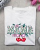 t-shirt damskie MAMA WIŚNIA koszulka z nadrukiem 2