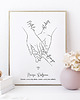 grafiki i ilustracje Plakat personalizowany Zakochani - 004 1