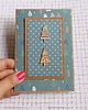 kartki scrapbooking Kartki świąteczne 4szt - ręcznie robione, oryginalne kartki 3