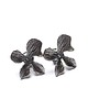 kolczyki wire wrapping Orchid vol. 5 - sztyfty 2