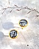 kolczyki z żywicy Kolczyki z kolekcji Zebra 1