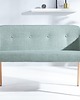 ławki Ławka ławeczka sofka scandi Igloo miętowa 116cm 2