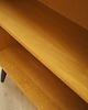 półki Regał jesionowy na skośnych nóżkach, Dania, lata 60. 8
