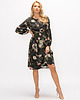 sukienki midi damskie Sukienka MIA z żakardowej wiskozy w kwiaty 3