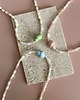 naszyjniki - inne Naszyjnik Green Shell z zieloną ceramiczną muszelką 3