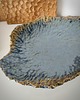 patery i talerze Struktura błękitu - duża patera ceramiczna 1