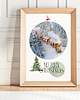 plakaty Plakat Christmas train No 1 1