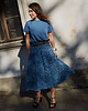 spódnice midi Spódnica Adara Blue 5