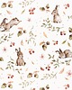 naklejki ścienne do pokoju dziecka Happy Rabbits Tapeta 2