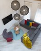 lampy wiszące Lampa Kokon 45cm kula 4