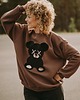 bluza z kapturem damska Bluza oversize Mocha Teddy dla mamy i taty 1
