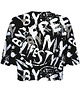 t-shirt damskie DR.CROW T-shirt Krótki CROP Life Style 1