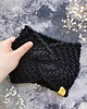 opaski do włosów WOOLY opaska twist czarna 1