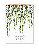kalendarze i plannery Kalendarz ścienny na Spirali Botaniczny A4 Premium 2025 2