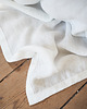 koce i narzuty Narzuta na kanapę heavy linen PURE WHITE 6