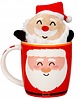 kubki Kubek świąteczny porcelanowy z maskotką św. Mikołaj prezent pod choinkę 2