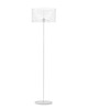 lampy podłogowe Czarna lampa podłogowa do salonu FORNOSA LOFT z drucianym kloszem 4