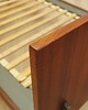 łóżka Łóżko tekowe, duński design, lata 60, Hans J. Wegner, Getama 9