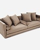 sofy i szezlongi Sofa MALMO brązowy welur, skandynawski design 2