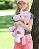 misie i maskotki Bladoróżowy handmade jednorożec w rozmiarze XL 5
