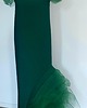 sukienki maxi damskie Pigeon assymetry greeen 3