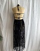 sukienki midi damskie Sukienka makrama boho festiwalowa/na sesje zdjęciowe 4