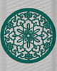 dekoracje - na ścianę DEKORACYJNY PANEL AŻUROWY, LAUSANNE, DEKORACJA ŚCIENNA 3D, ORNAMENT,60 cm, RÓ 3