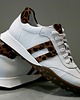 sneakersy damskie Sneakersyi skórzane panterka  (7220) 4