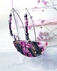 kolczyki srebrne PERLE VIOLET Kolczyki srebrne Z MASĄ PERŁOWĄ 6