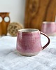 kubki Filiżanka / kubek beczułka ręcznie robiony 320 ml  - Malinowy mus 3