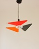 lampy wiszące Kolorowa lampa wisząca postmodernistyczna, lata 90. 4