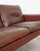 sofy i szezlongi Sofa skórzana, lata 60, designer: Hans Olsen, produkcja: CS M 6