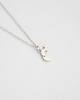 srebrne naszyjniki Rhodium Plated Tiny Fox Necklace 1