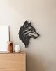 Ozdoby na ścianę Wolf - Wilk-profil- ozdoba- dekoracja ścienna- na prezent 1