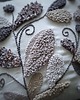 poduszki plecione Poduszka dekoracyjna jesień liście monochrom Boho 4