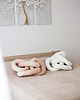 poduszki supły Poduszka Łańcuch, Chain Pillow Biała 4