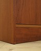 regały Biblioteczka tekowa z Danii, lata 70. 9