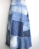 spódnice maxi Patchworkowa spódnica jeans r. 5
