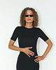 sukienki midi damskie Sukienka vintage black Agnes 2