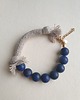 bransoletki z kamieni naturalnych Bransoletka WĘZŁY z kulkami lapis lazuli 2