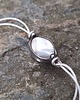 bransoletki wire wrapping Perłowa na lato - bransoletka sznurkowa 2
