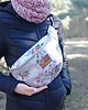 saszetka nerka Nerka duża w kwiaty 4
