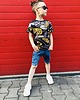 t-shirty dla chłopców T-shirt Boy DR.CROW Street Graffiti 4