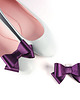 klipsy do butów Klipsy do butów Coquet - Kokardki 3D M / Purple 1