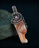 wisiory Karneol wisiorek wire wrapping 4