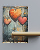 plakaty Plakat - Three hearts 1
