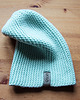 czapki damskie Czapa SEASHINE MINT LONG ze srebrną nicią 4